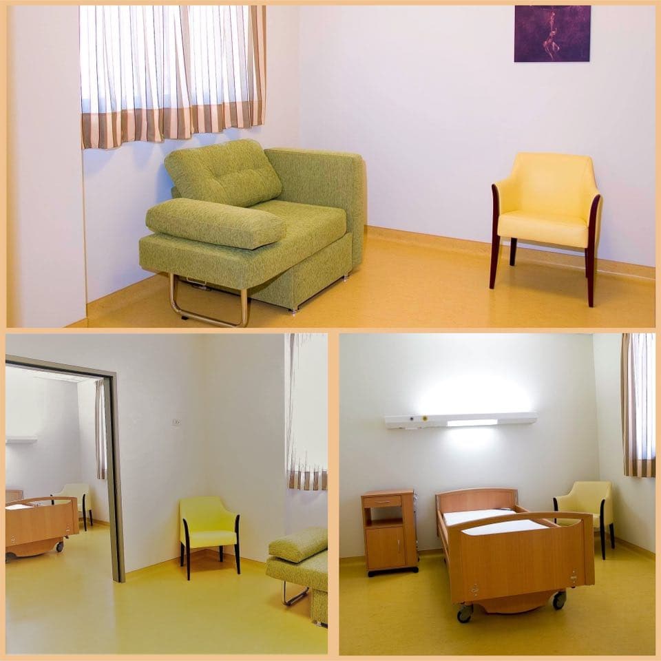 A private international patient suite at the Olympion Medical Center